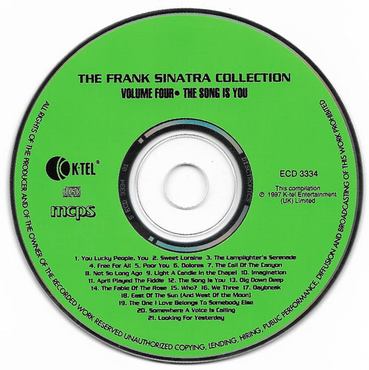 the-frank-sinatra-collection:-volume-four---the-song-is-you