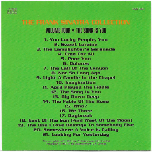 the-frank-sinatra-collection:-volume-four---the-song-is-you