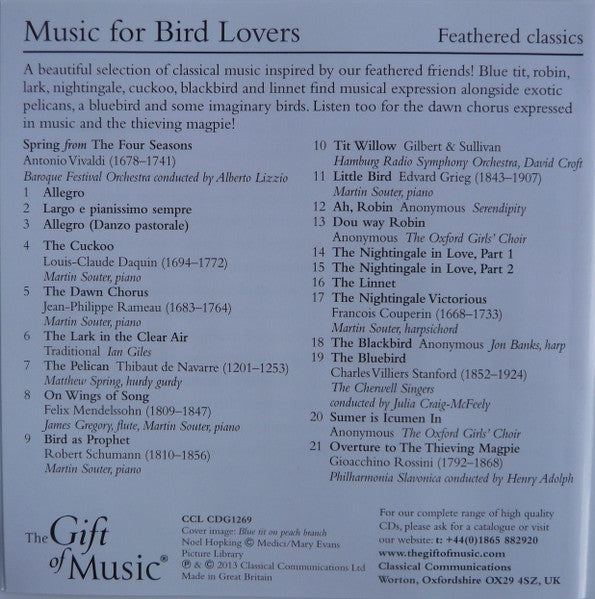 music-for-bird-lovers