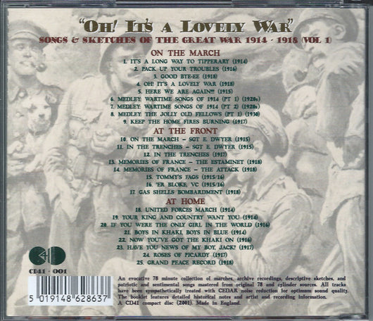 oh!-its-a-lovely-war-:-songs-and-sketches-of-the-great-war-1914-18-(vol-1)