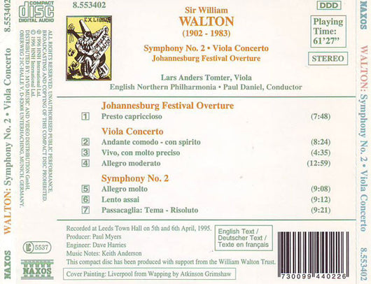 symphony-no.-2-•-viola-concerto-•-johannesburg-festival-overture