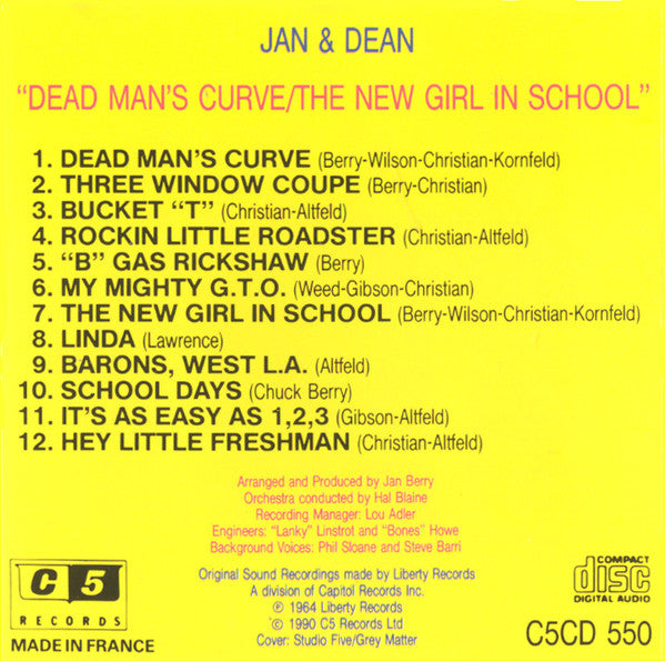 dead-mans-curve-/-the-new-girl-in-school