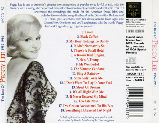 the-best-of-peggy-lee-1952-1956