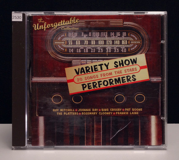 the-unforgettable-collection---variety-show-performers---20-songs-from-the-stars