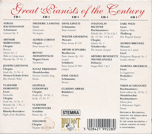 great-pianists-of-the-century