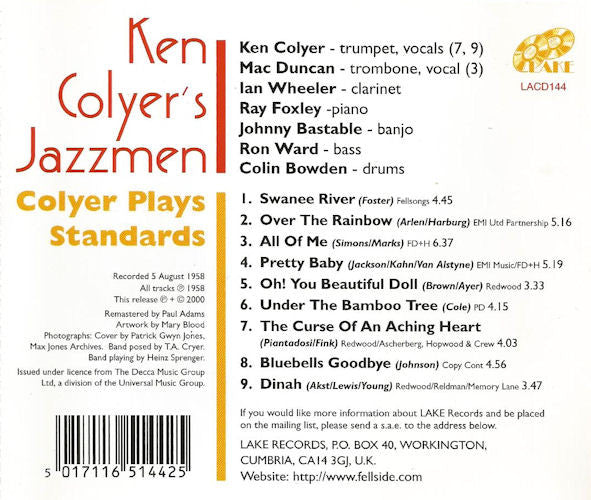colyer-plays-standards