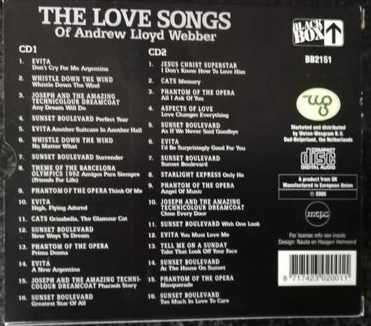 the-love-songs-of-andrew-lloyd-webber