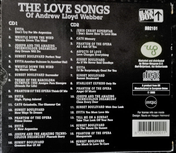 the-love-songs-of-andrew-lloyd-webber