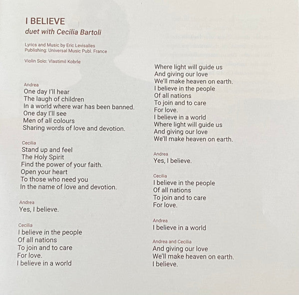 believe