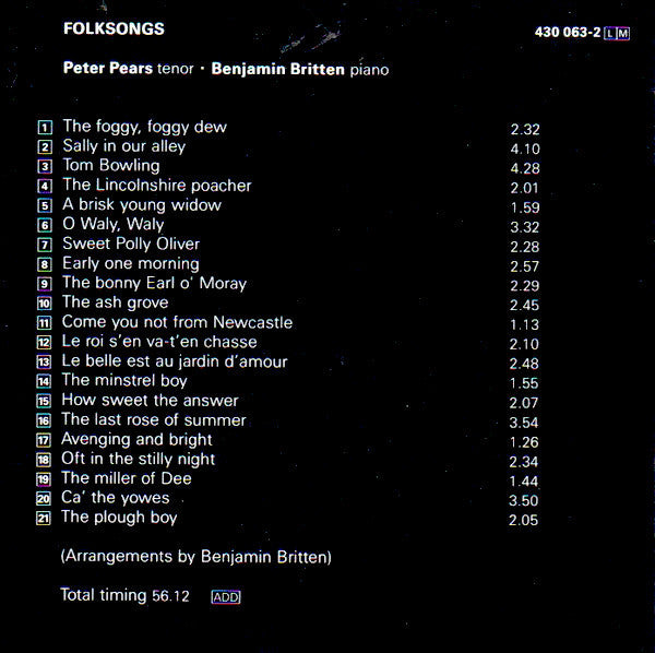 folksongs