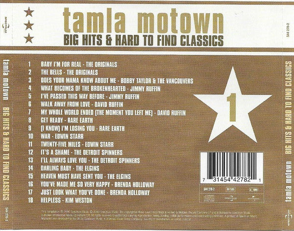 tamla-motown-big-hits-&-hard-to-find-classics-(volume-one)