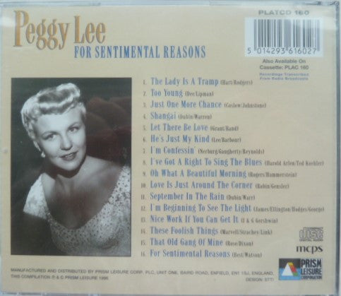 for-sentimental-reasons