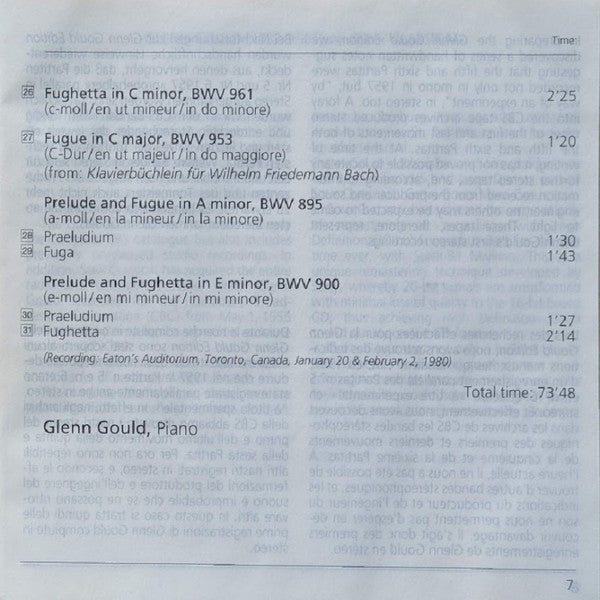 partitas-bwv-825–830,-preludes-&-fugues