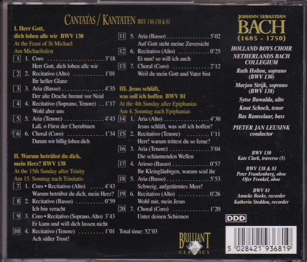 cantatas-/-kantaten-vol.-iv