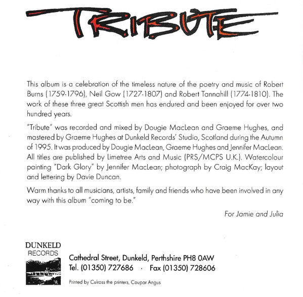 tribute