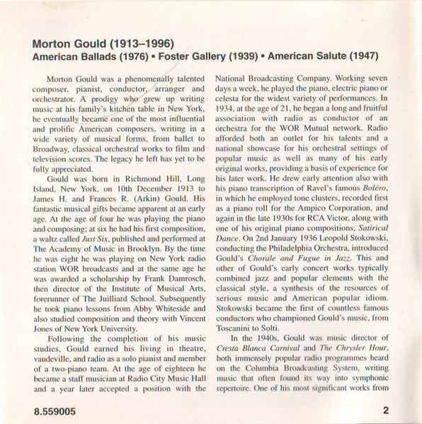 american-ballads-/-foster-gallery-/-american-salute