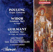 guilmant/widor/poulenc:-organ-concertos
