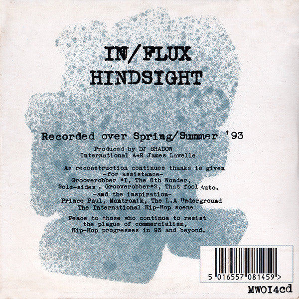 in/flux-/-hindsight