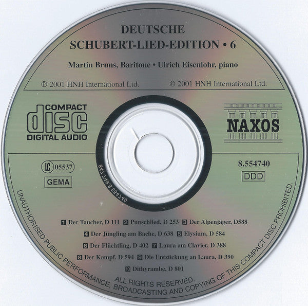 schiller-lieder,-vol.-1