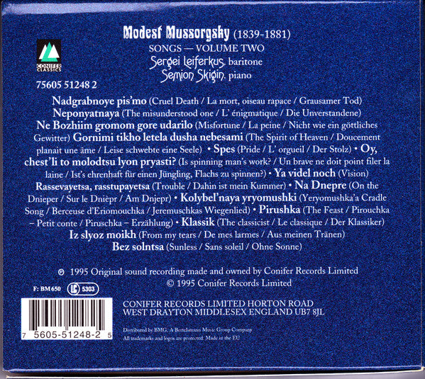 mussorgsky:-songs-volume-2-