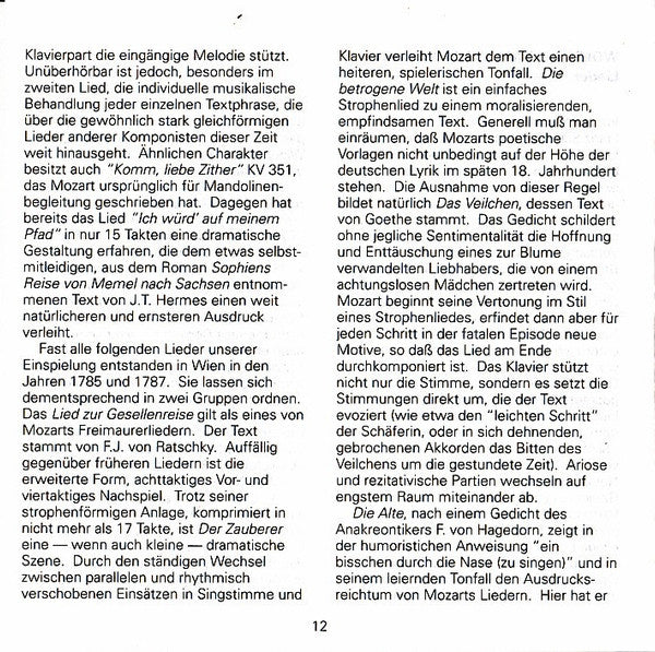 lieder