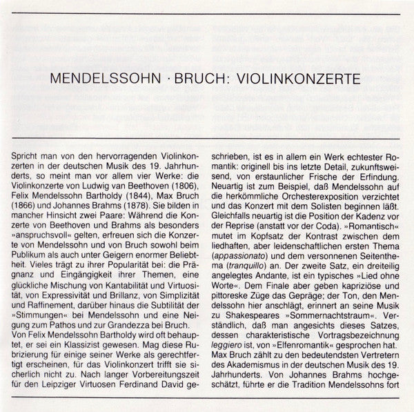 violinkonzerte