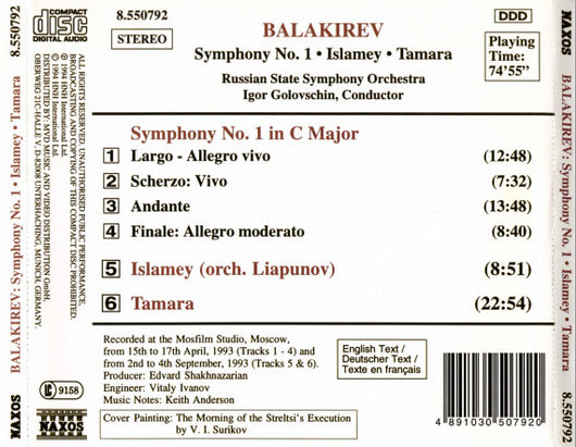 symphony-no.-1-/-islamey-/-tamara