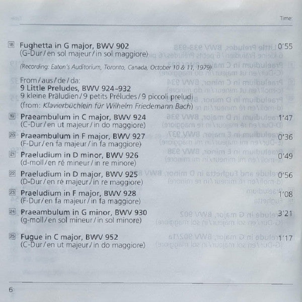 partitas-bwv-825–830,-preludes-&-fugues