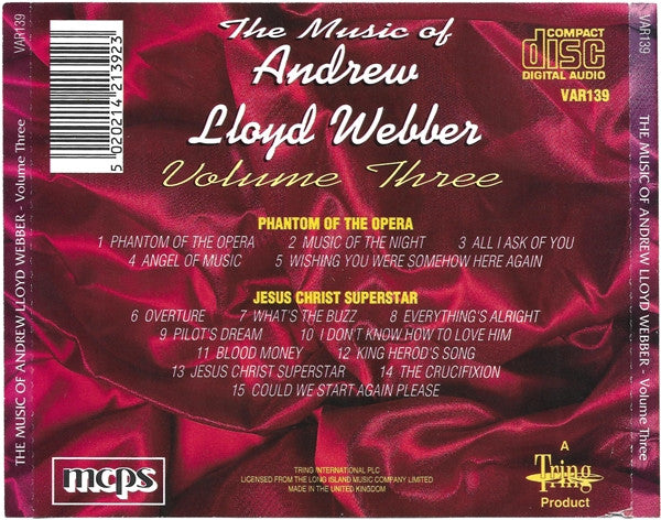 the-music-of-andrew-lloyd-webber-volume-three