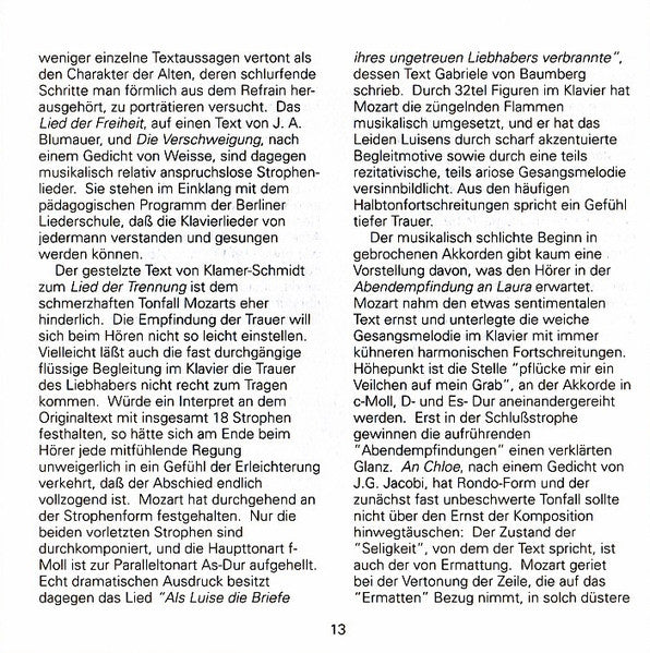lieder