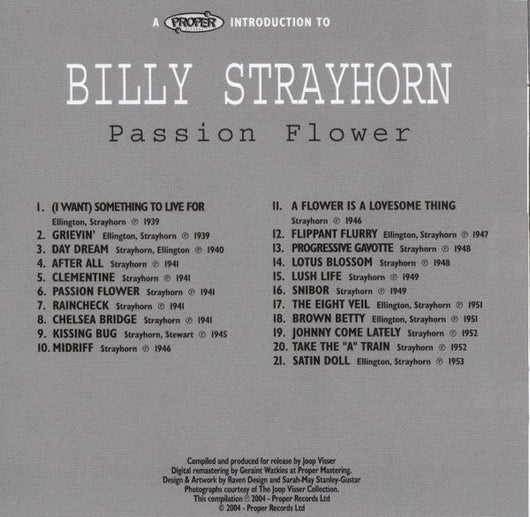 a-proper-introduction-to-billy-strayhorn:-passion-flower