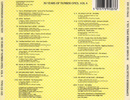 30-years-of-number-ones-vol-4-(1963-1965)