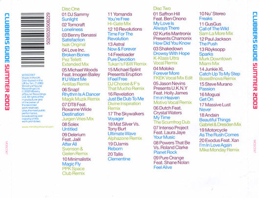 clubbers-guide-summer-2003