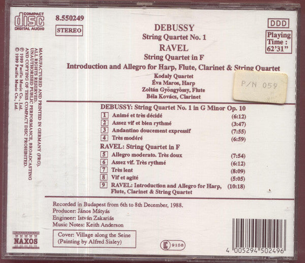 string-quartet-no.-1-/-string-quartet-in-f-/-introduction-and-allegro-for-harp,-flute,-clarinet-&-string-quartet