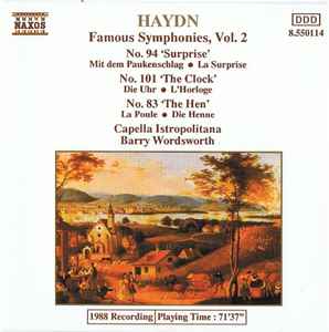 famous-symphonies,-vol-2:-no.-94-surprise-•-no.-101-the-clock-•-no.-83-the-hen