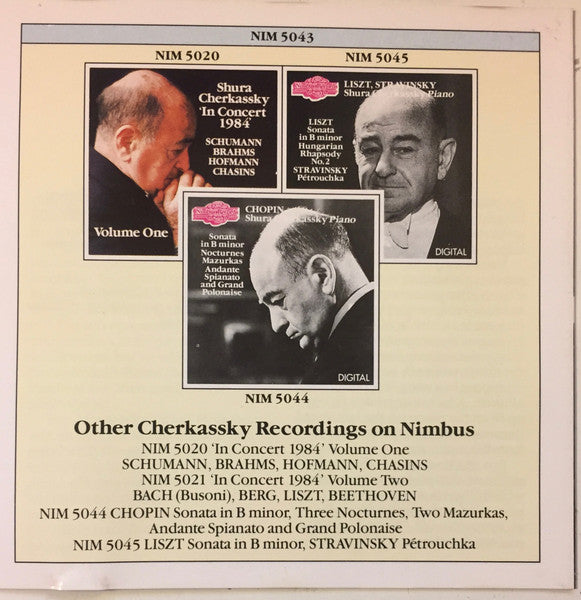 schumann---kreisleriana-/-chopin---scherzo-in-b-minor-/-schubert---impromptus-/-strauss-godowsky---wine,-women-and-song