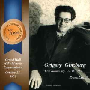 live-recordings.-vol.-ii-cd-1---grand-hall-of-the-moscow-conservatoire,-october-23,-1952