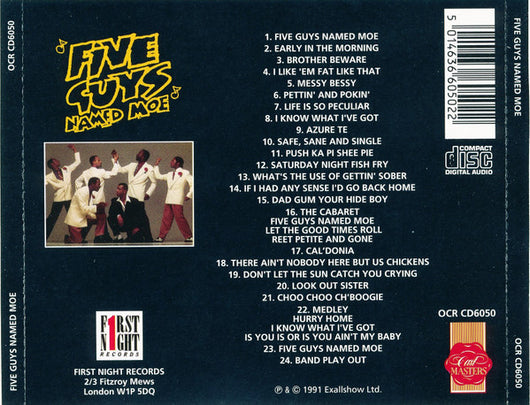 five-guys-named-moe---featuring-louis-jordans-greatest-hits-(original-london-cast-recording)