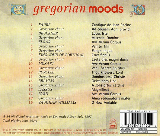 gregorian-moods