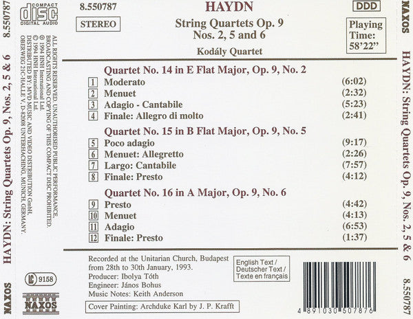 string-quartets-op.-9-nos.-2,-5-and-6