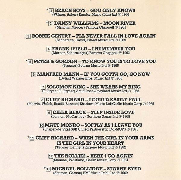 love-songs-of-the-60♥s