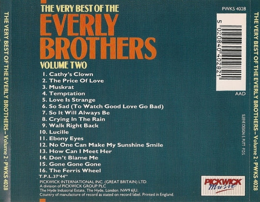the-very-best-of-the-everly-brothers-volume-two