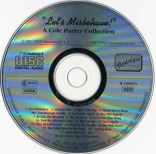 lets-misbehave!---a-cole-porter-collection,-1927-1940