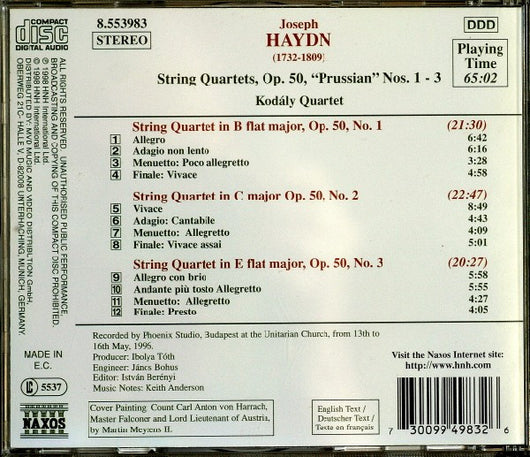string-quartets-"prussian"---op.-50---nos.-1---3