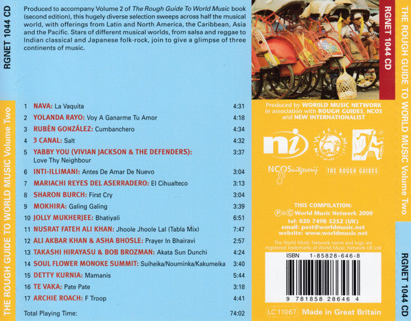 the-rough-guide-to-world-music:-latin-and-north-america,-caribbean,-india,-asia-and-pacific-volume-two