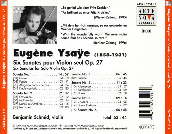 sonatas-for-solo-violin