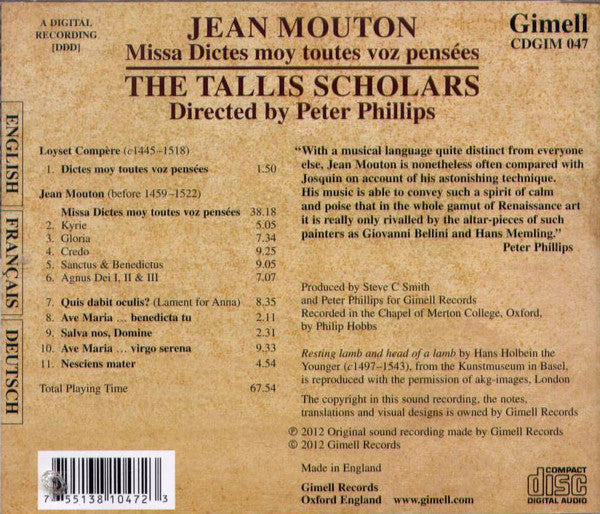 missa-dictes-moy-toutes-voz-pensées