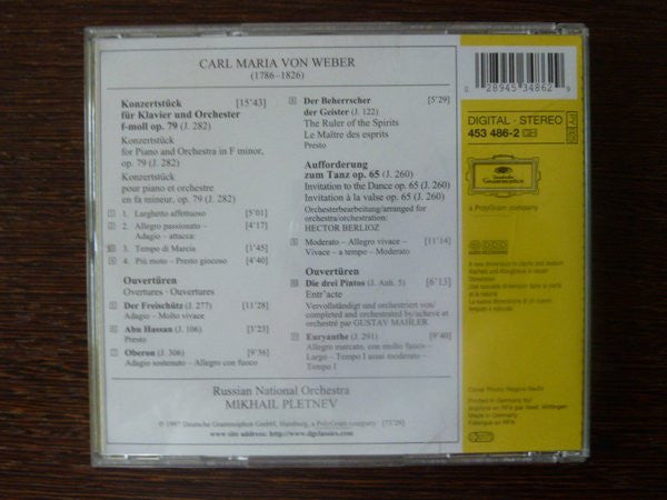konzertstück---overtures:-der-freischütz---euryanthe---oberon