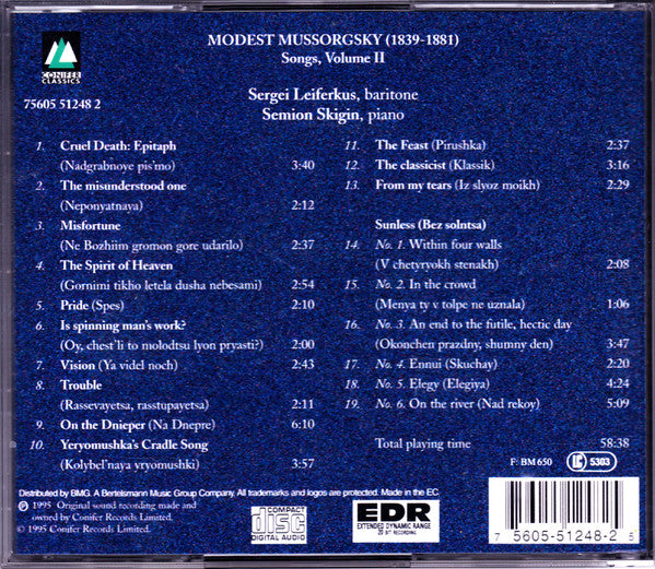 mussorgsky:-songs-volume-2-