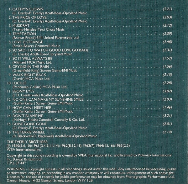 the-very-best-of-the-everly-brothers-volume-two